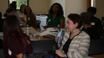 participants listening